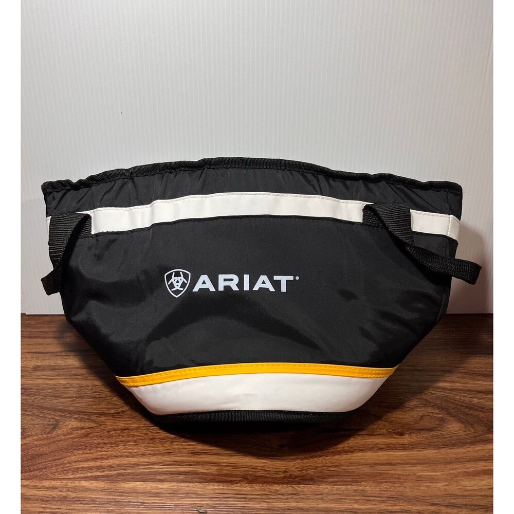 ARIAT Cooler Bag Black/White/Yellow NO LID